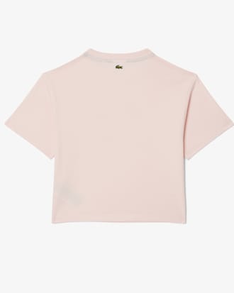 T-shirt in cotone con stampa oversize   