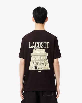 T-shirt in cotone pesante con stampa