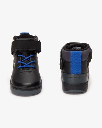 Sneakers da bambino in materiale sintetico e canvas Lerond