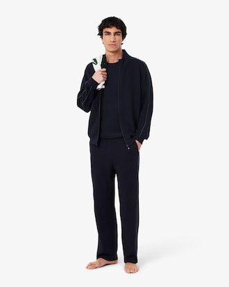 Felpa homewear con zip