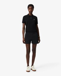 Shorts in tessuto felpato