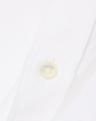 Camicia di lino a maniche corte