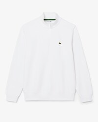 Felpa con collo alto con zip