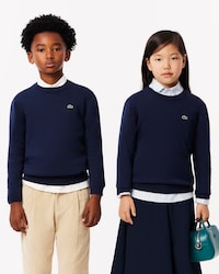 Maglione in misto lana merino e cotone