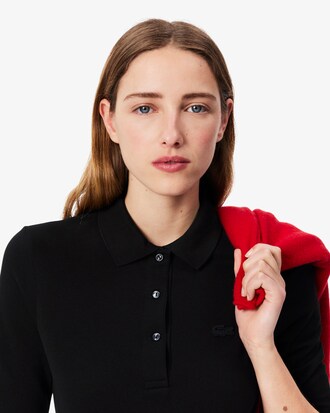 Polo con manica a tre quarti slim fit L.12.D