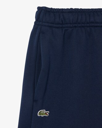 Shorts in tessuto felpato