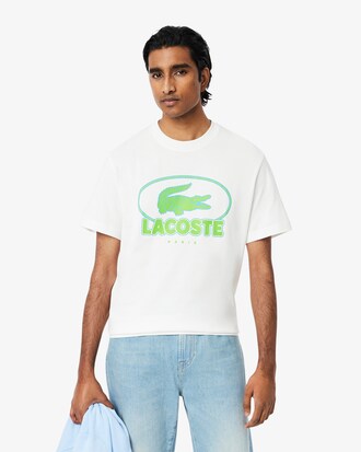 T-shirt grafica in cotone pesante
