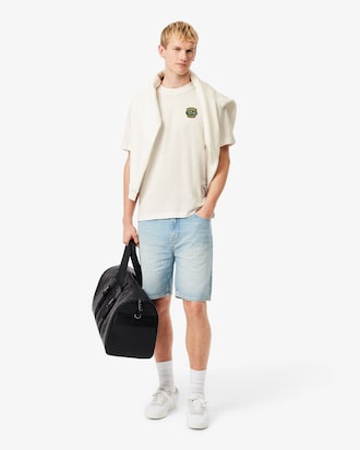 T-shirt con marchio in cotone