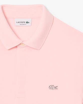 Polo regular fit in piqu&eacute; elasticizzato Paris