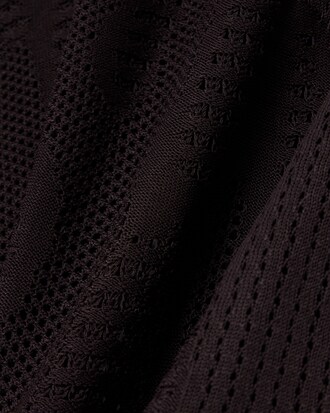 Maglione stampato a maniche corte relaxed fit