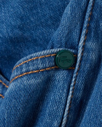 Jeans 5 tasche in denim elasticizzato