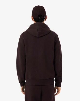 Felpa con cappuccio in pile con zip