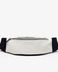 Marsupio bicolore L.12.12 Cuir con scritta goffrata da uomo