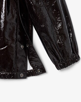Giacca popover in pelle Lacoste x Wang Yibo
