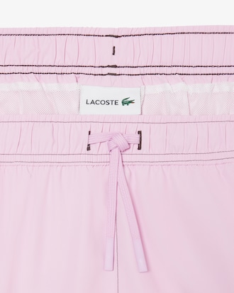 Boxer mare midi con monogramma stampato