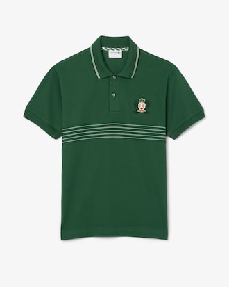 Polo L.12.12 con stemma ricamato classic fit