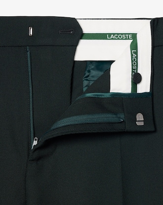 Pantaloni classici regular fit in misto lana