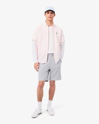 Shorts in tessuto felpato