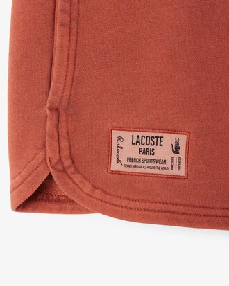 Shorts effetto lavato
