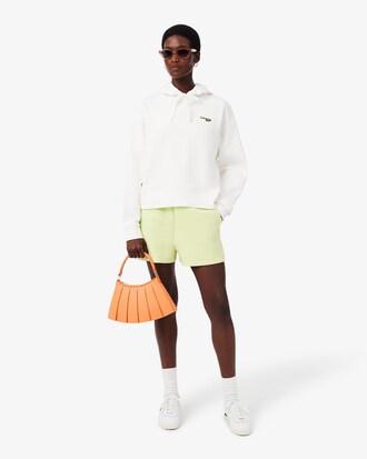 Felpa oversize con cappuccio e logo