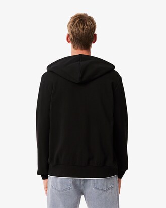 Felpa con cappuccio in pile con zip