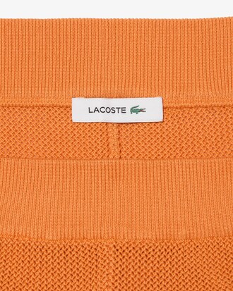 Shorts in maglia mesh a righe