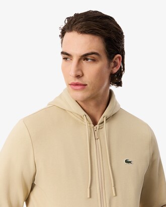 Felpa con cappuccio in pile con zip
