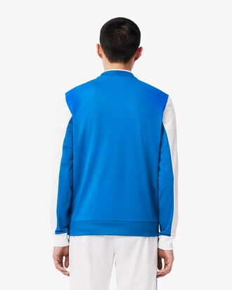 Felpa color block sportiva a righe