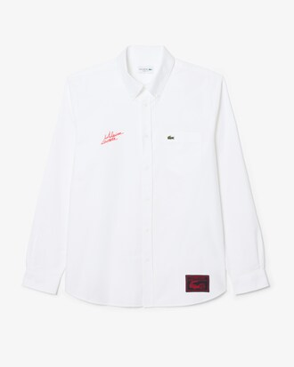 Camicia Oxford regular fit Lacoste x Alpine
