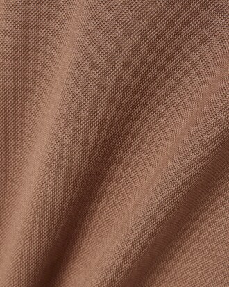 Polo manica lunga slim fit in seta Runway