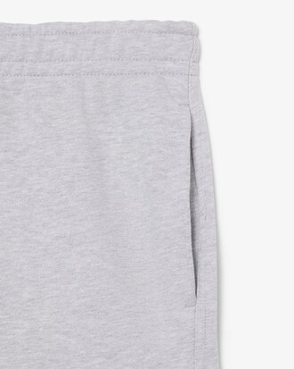 Shorts in tessuto felpato
