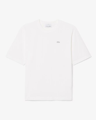 T-shirt loose fit in jersey di cotone pesante