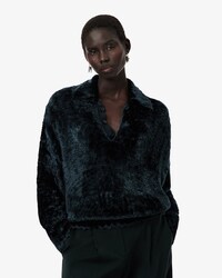 Maglione con collo a polo Runway