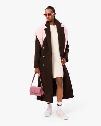 Borsa in pelle con patta Tennis Bliss