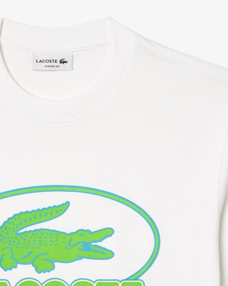T-shirt grafica in cotone pesante