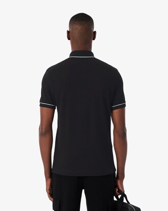 Polo regular fit in piqu&eacute; elasticizzato Paris