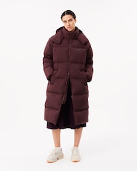 Piumino lungo oversize