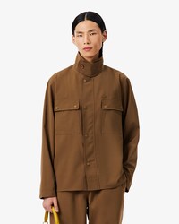 Camicia in misto lana regular fit Runway