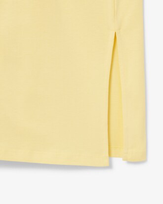 Abito t-shirt in jersey con bordo a contrasto