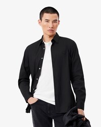 Camicia in popeline stretch slim fit