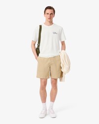 T-shirt con stampa multipla in jersey