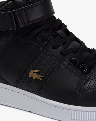 Men's Tramline Mid Perforated Leather Sneakers