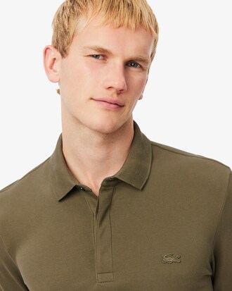 Polo regular fit in piqué elasticizzato Paris