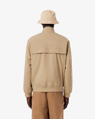 Giacca Harrington in twill impermeabile
