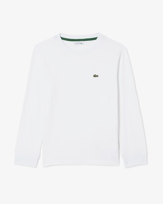 T-shirt unisex in cotone a maniche lunghe