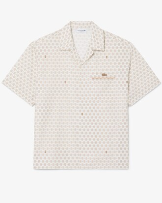 Camicia relaxed fit con stampa