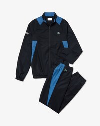 Tuta da tennis da uomo con inserto color block Lacoste SPORT