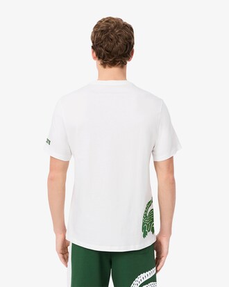 T-shirt homewear in cotone stampato