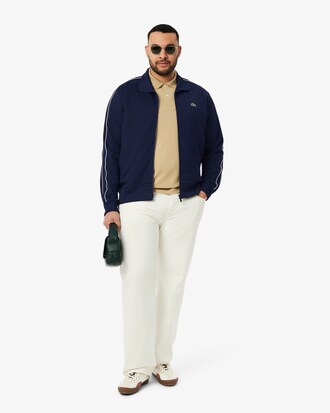 Giacca della tuta con zip in piqué Paris