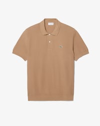 Polo in maglia boucl&eacute; classic fit